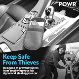 POWR Faraday Pouch for Car Keys 2 Pack Anti Theft Keyless Signal Blocker view 5