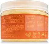 Shea Moisture Argan Oil Raw Shea Body Scrub 12 oz Deeply Nourishing Softening view 4
