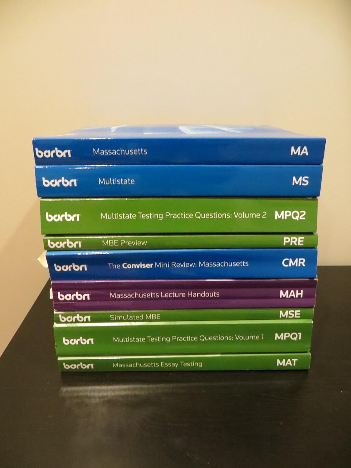 Barbri Massachusetts Complete Set 2012 2013 Amazon Industrial 