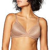Warner's Womens Blissful Benefits Women's Back-Smoothing Comfort Wireless Lift T-Shirt Bra W4013