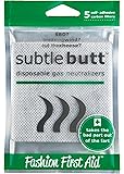 Fashion First Aid Women's Subtle Butt Disposable Gas Neutralizers 5 Pieces Set