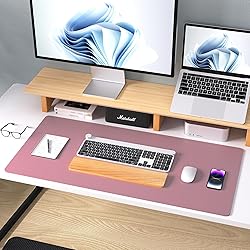 Aothia Leather Office Desk Mouse Pad
