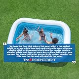 Bestway Family Paddling Pool 778L 2.62m x 1.75m x 51cm Outdoor Garden view 3