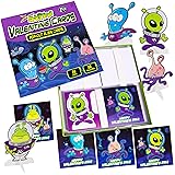 Kangaroo 28-Pack Alien Pop Out Valentines Day Cards