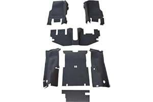 BedRug Jeep Combo Kit - BedTred CBTLJ04 fits 2004-06 LJ (with console) (Includes Front and Cargo Kit)