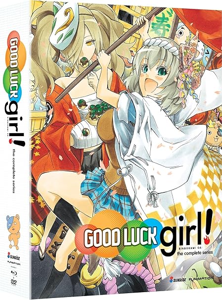 Amazon Com Good Luck Girl Complete Series Binbo Gami Ga Limited Edition Blu Ray Dvd Combo Colleen Clinkenbeard Brina Palencia Matthew Harms Joel Mcdonald Movies Tv