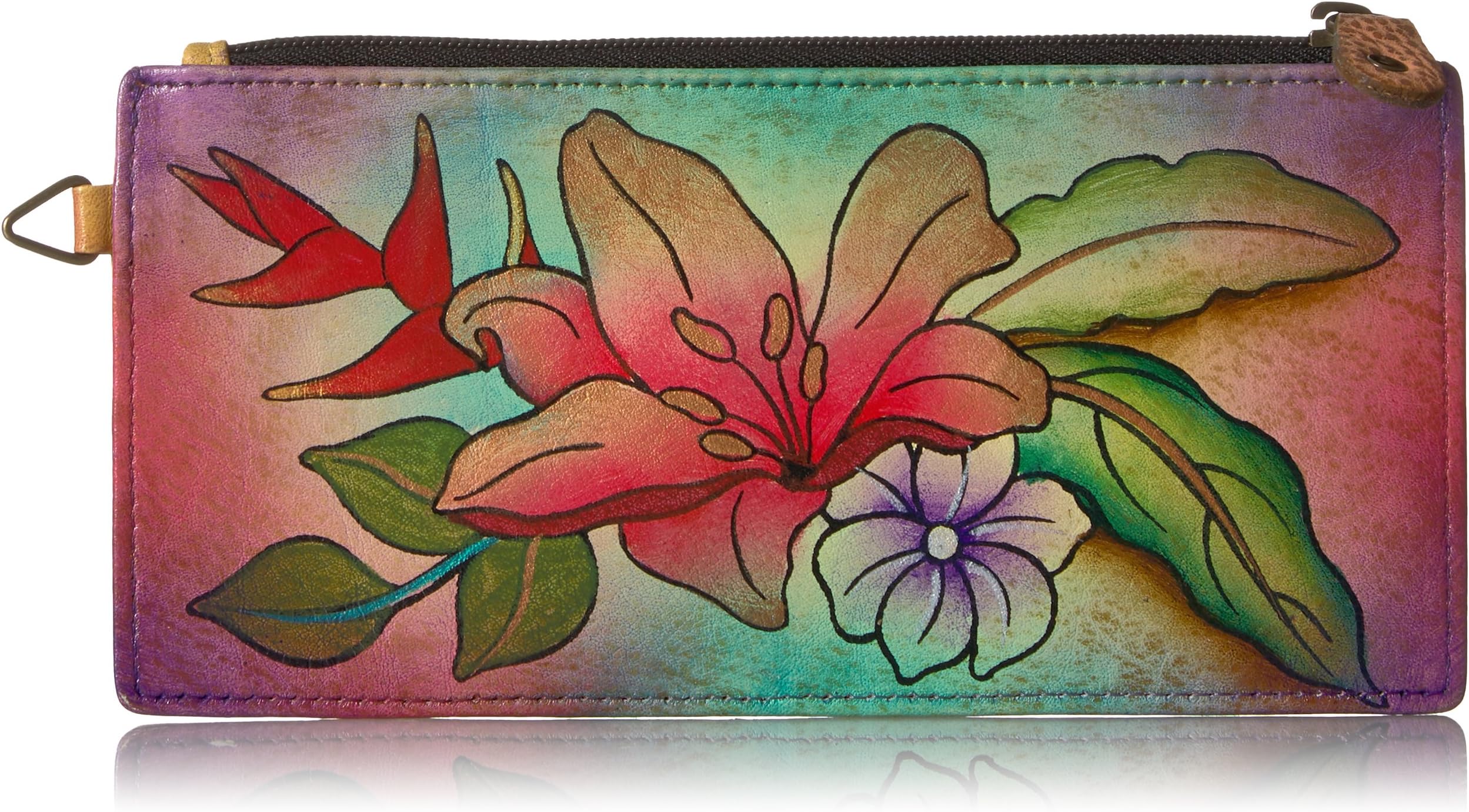Women's Genuine Leather Organizer Wallet | Five Credit Card Holders