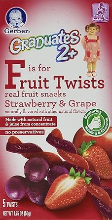 gerber graduates fruit snacks
