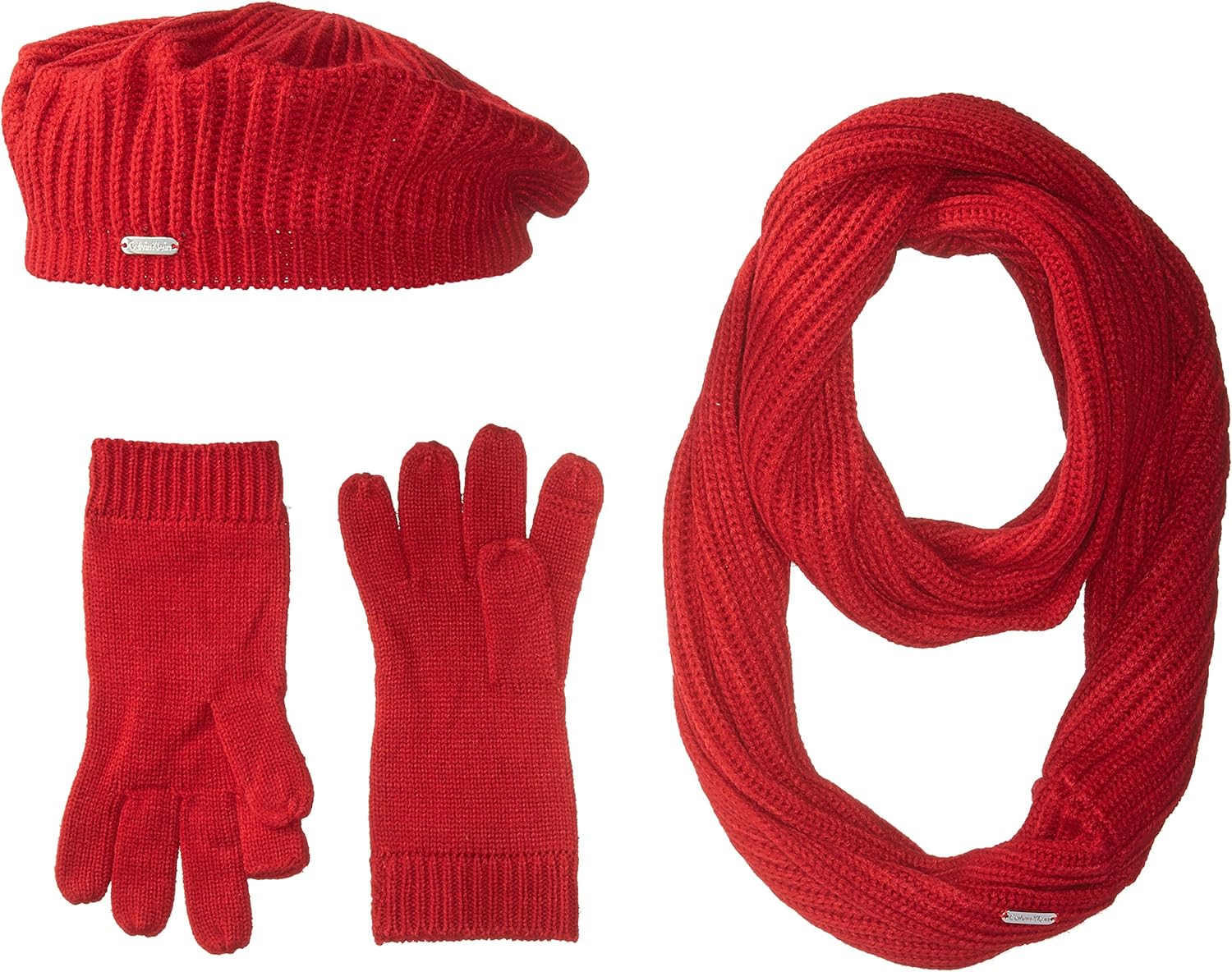 calvin klein 3 piece scarf set