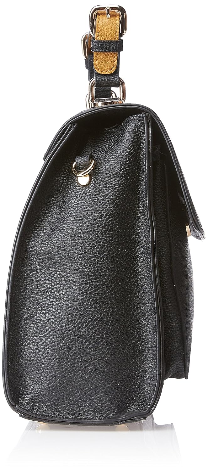 accessorize women's satchel (black)