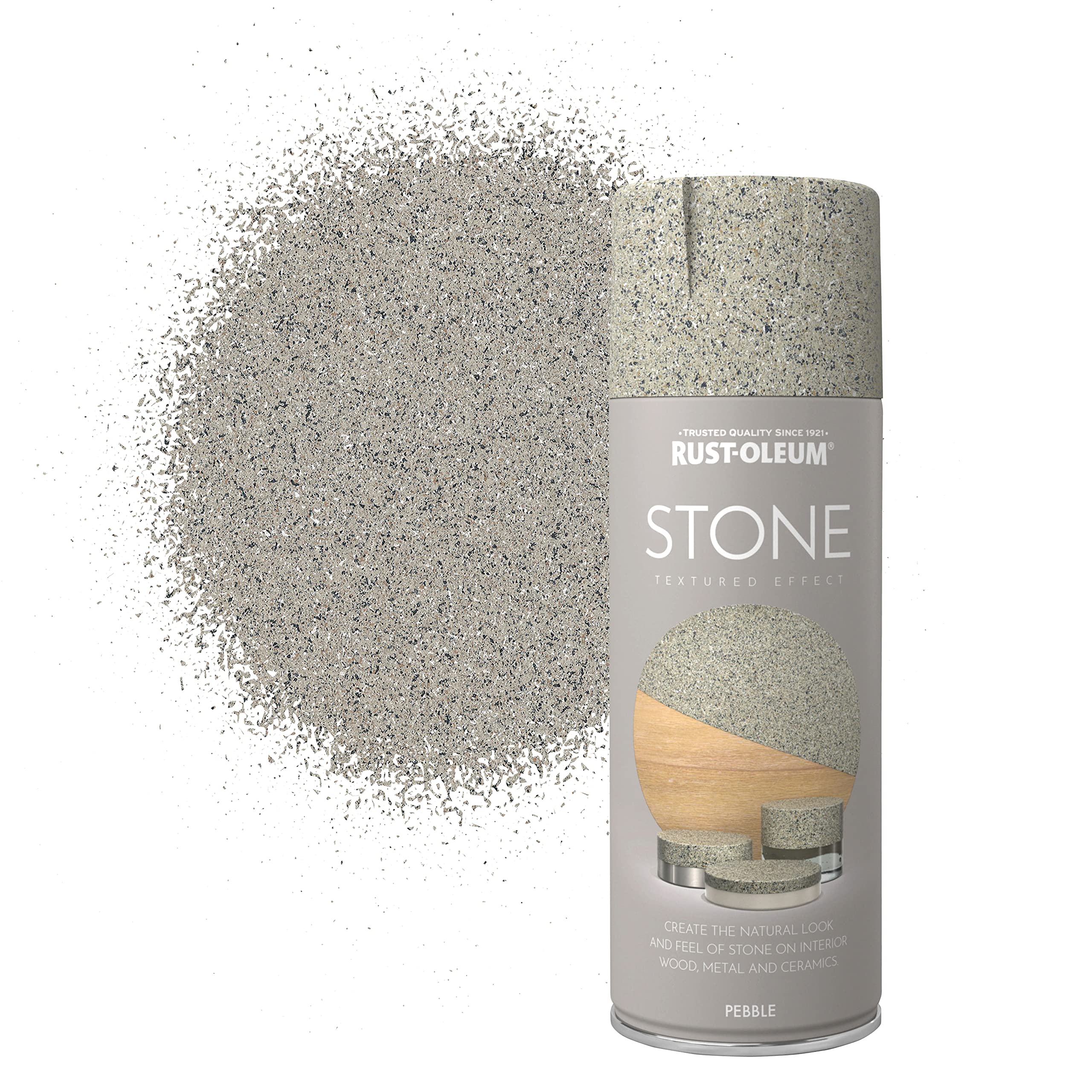 Rust-Oleum 400ml Stone Spray Paint - Pebble