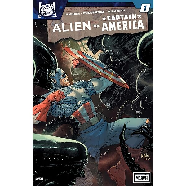 Alien vs. Captain America (2025-2026) #4 (of 4) (English Edition