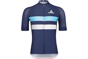 CEROTIPOLAR Snug Fit Men AirCool Cycling Jersey Bike Shirts UPF50+,PRO Dry Fit Light Weight Fabric