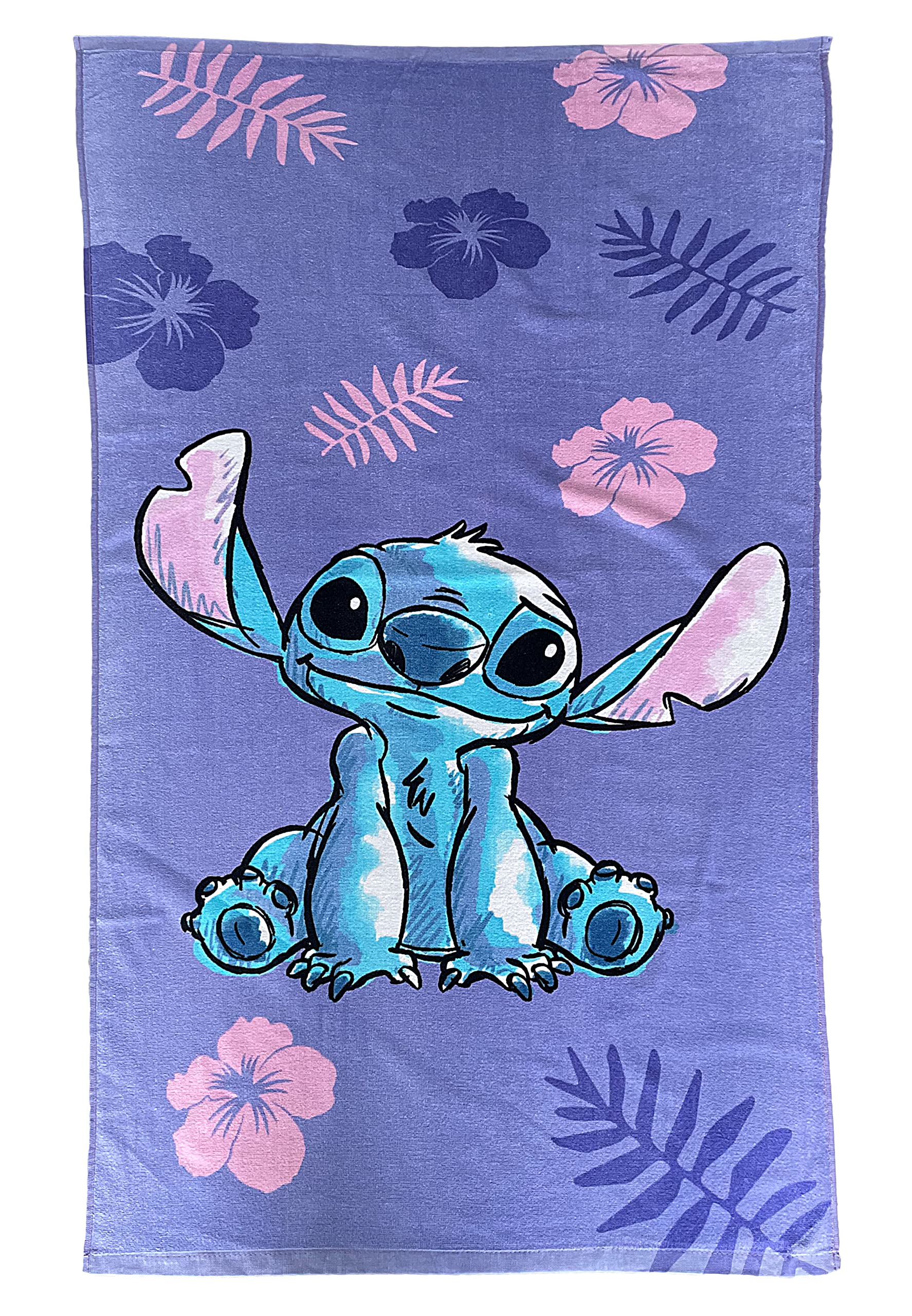 Disney Stitch Beach Towel Kids Swim Bath Towels for Children Tv Show Gift for Boys Girls 70 x 140 cm