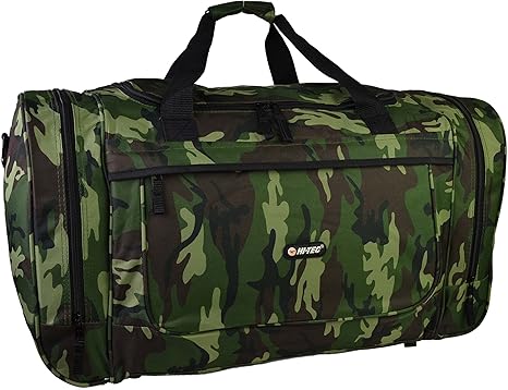 camouflage holdall