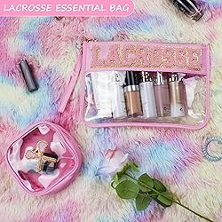 BuyCard 2 Pcs Lacrosse Gifts Makeup Bag with