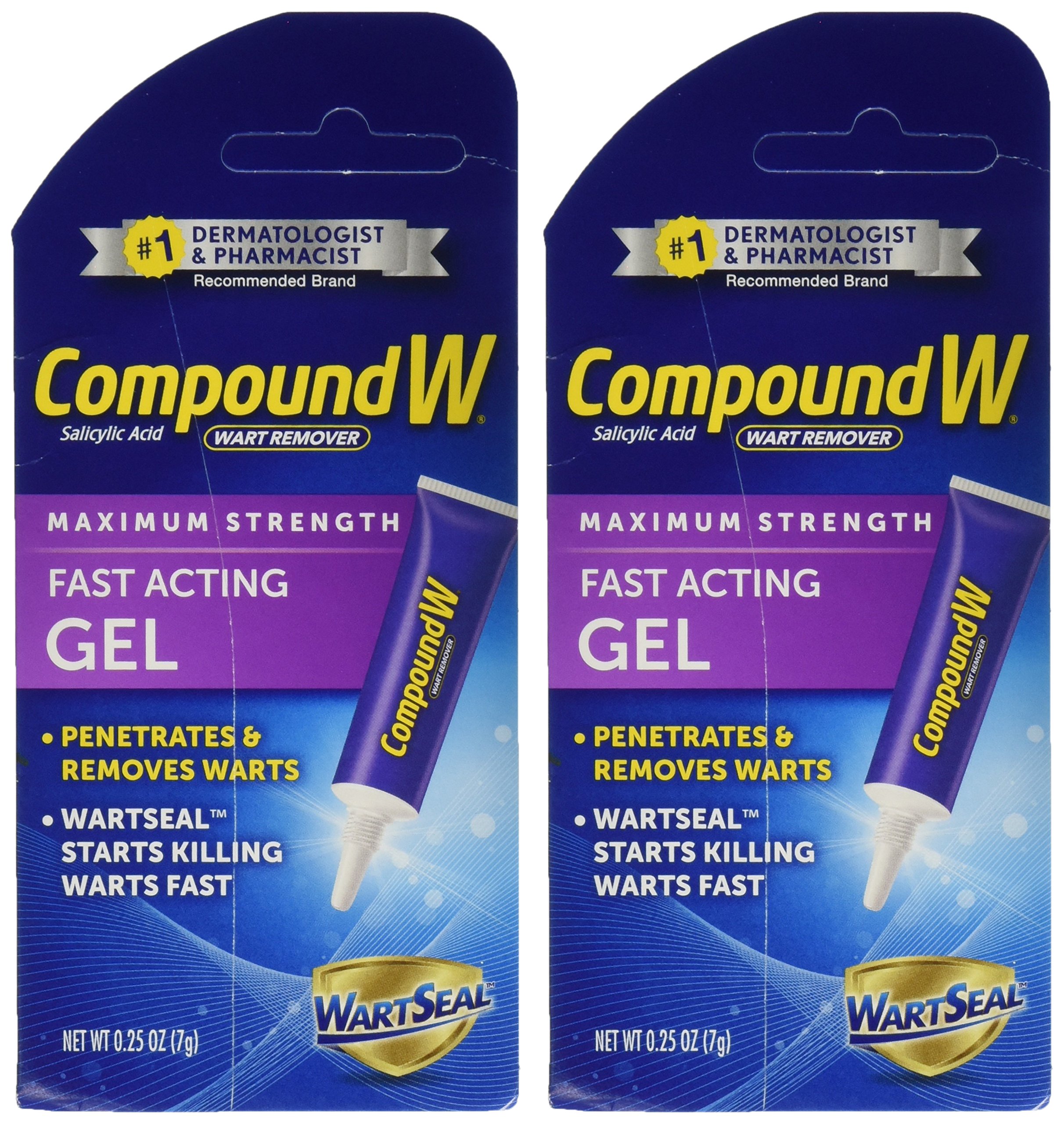 Compound W Wart Remover FastActing Gel, 2 Count Pricepulse