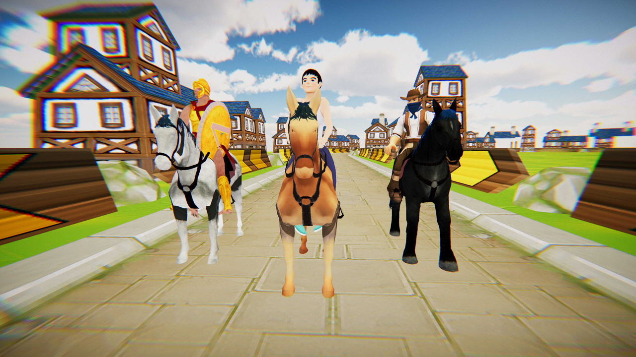 Extreme Horse Racing Rider world games free hotel pony back baby