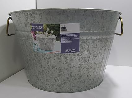 Amazon Com Better Homes And Gardens 15 Inch Galvanized