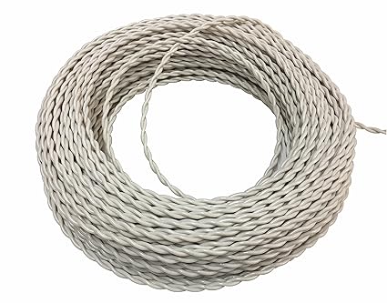 OXCORD Single Phase Connections 2 Core Flexible Copper Wires and Cables for Domestic/Industrial Electric (1100 V, 20yd, Red)