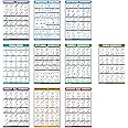 10 Pack - Exercise Workout Poster Set - Cable Machine, Dumbbell, Suspension, Kettlebell, Resistance Bands, Stretching, Bodyweight, Barbell, Yoga Poses, Exercise Ball (LAMINATED, 18" x 24")