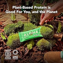 ALOHA Organic Plant Based Protein Bars - Chocolate