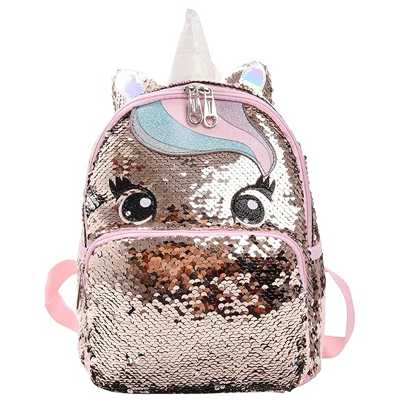 Glitter Unicorn Backpack For School Preschool Sequin Fashion Unicorn Bag For Girls And Teen Variety Of Colors To Choose From And And In Two Sizes 15 35 7 48 11 42 And 8 66 4 72 10 63 Amazon In Bags Wallets And Luggage