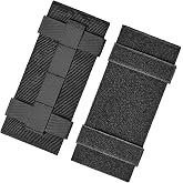 Molle Patch Panel Badge Pad Morale Patches Hook&amp;Loop ID Tag Plank Adapter Panel for DIY Patch Badge Adapter Backpack 2 Pieces
