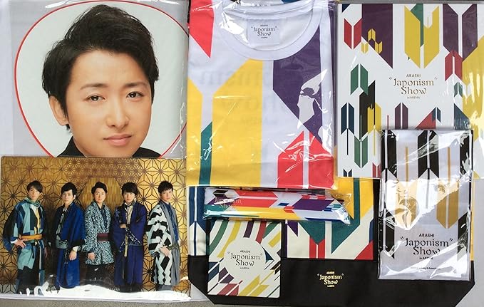 Amazon Co Jp Arashi Japonism Show In Arena 公式グッズ 大野智 8点セット 落下物 Arashi Japonism Show In Arena Formal Goods Satoshi Ono Set ホビー 通販