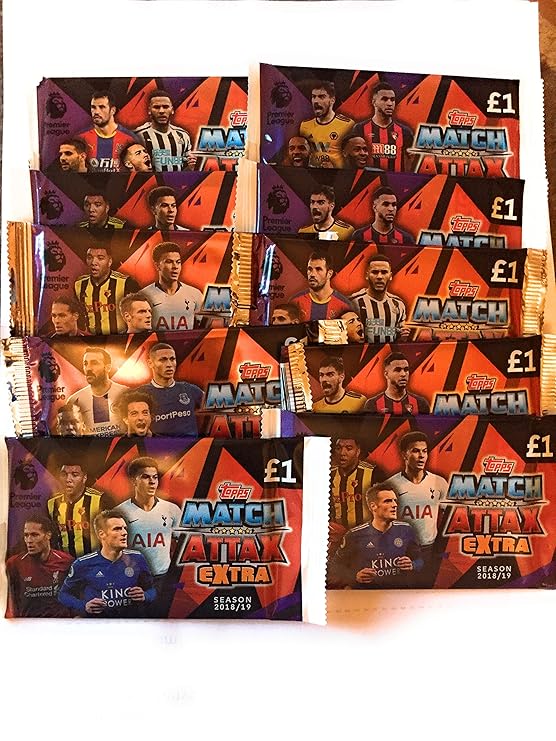 Match Attax Extra 10 Packs Amazon.co.uk Toys & Games