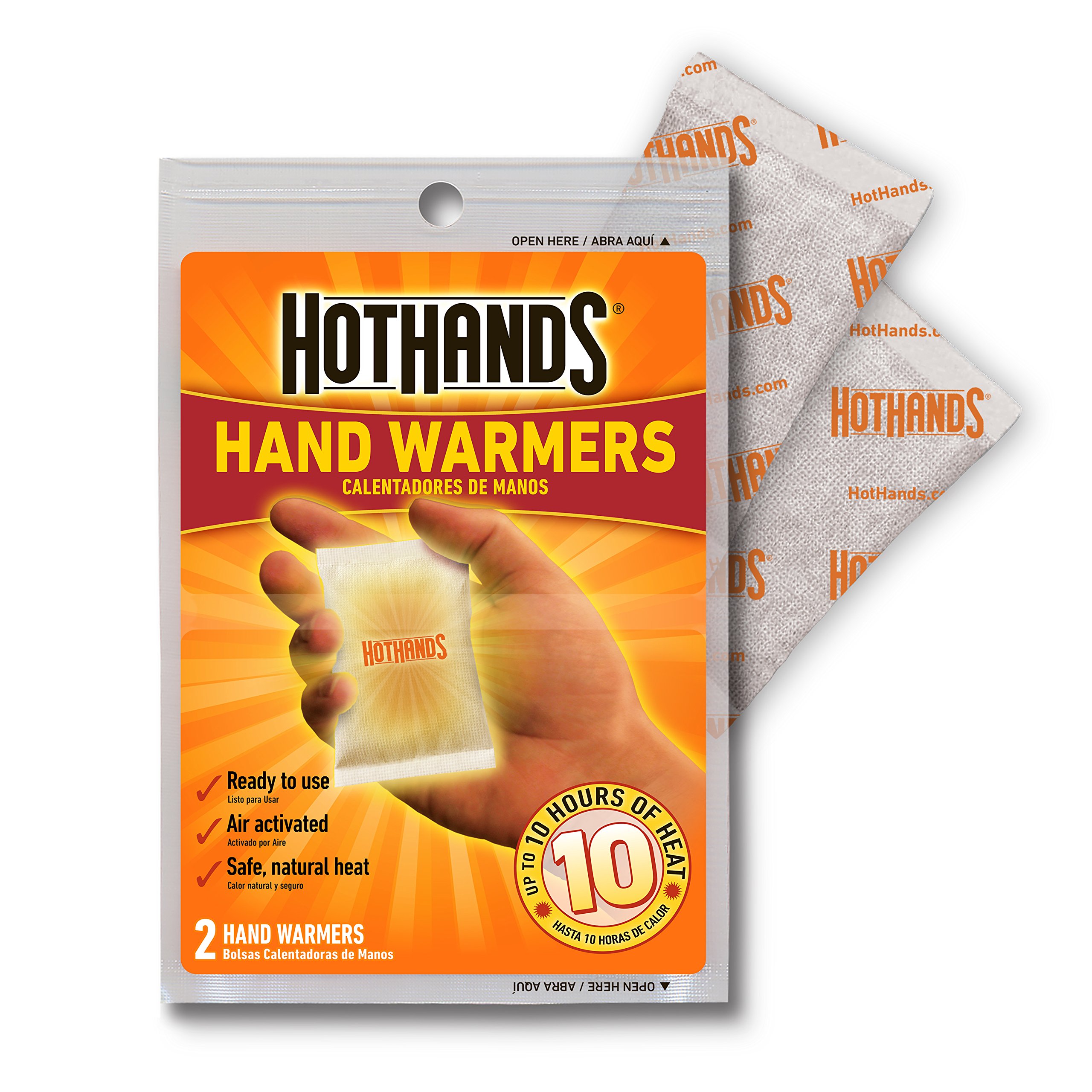HotHands Hand Warmers Long Lasting Safe Natural Odorless Air