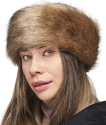 fur ear warmer headband