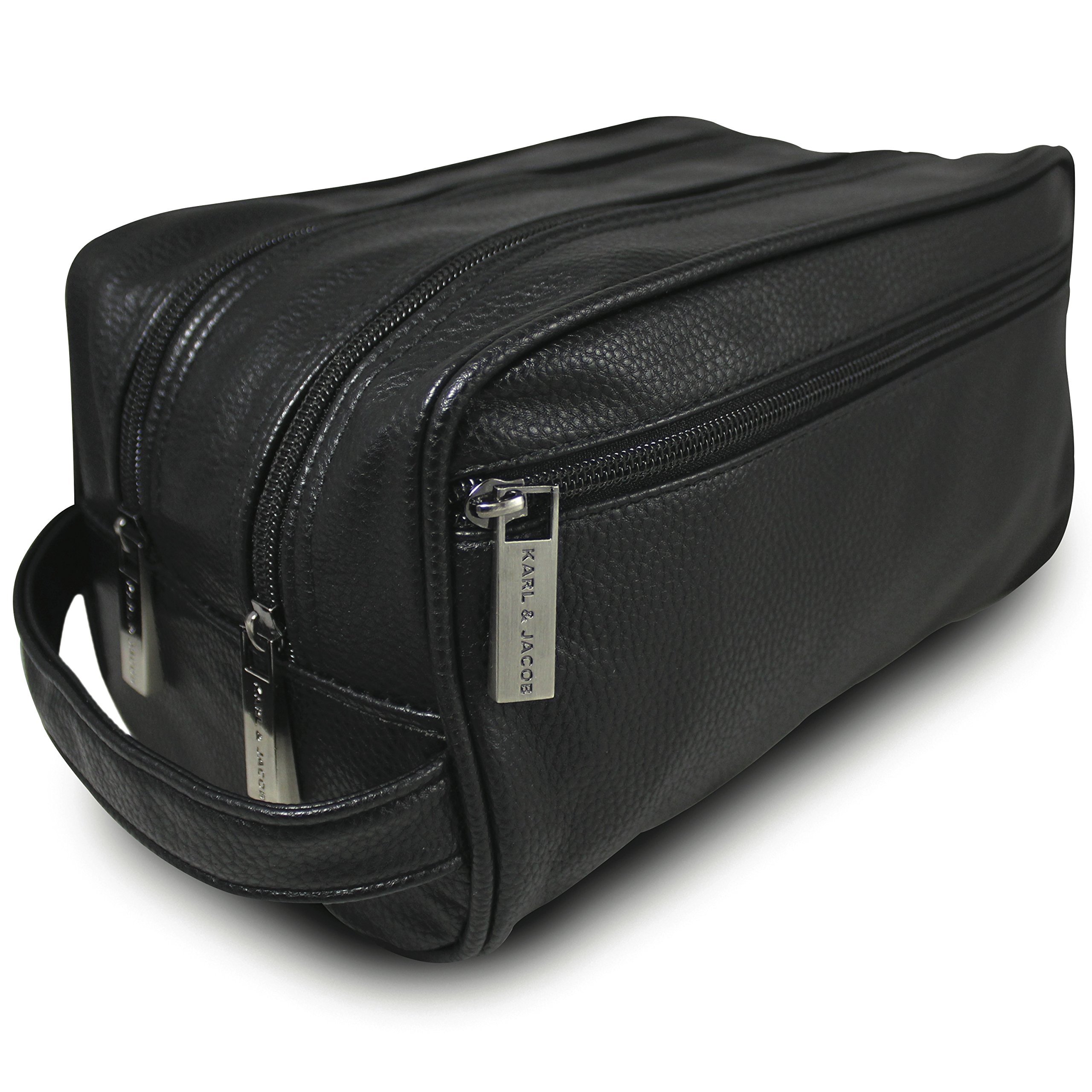 Leather Toiletry Bag Men IUCN Water