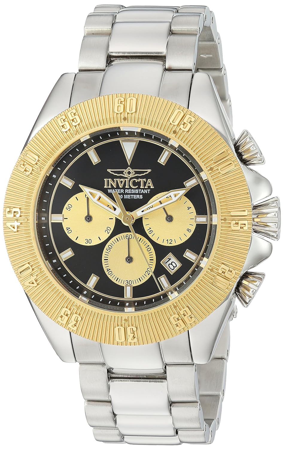 Amazon.com: Invicta Men's Speedway Quartz Watch with Stainless-Steel Strap,  Silver, 21.6 (Model: 22399: Invicta: Watches