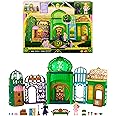 Mattel Universal Pictures’ Wicked Emerald City Playset with Glinda & Elphaba Small Dolls, 5 Play Spaces & 15 Accessories, Ins
