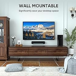 Saiyin Sound Bar for Smart TV with Subwoofer, 2.1