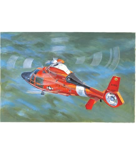 Amazon.com: Trumpeter 1/48 HH65A Dolphin Search and Rescue US