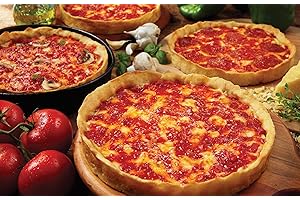 Four Lou Malnati's Deep Dish Pizzas (2 Cheese 2 Sausage)