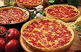 Four Lou Malnati's Deep Dish Pizzas