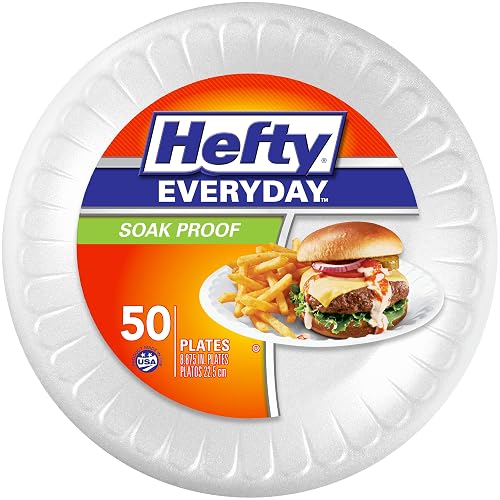Hefty Everyday Foam Plates