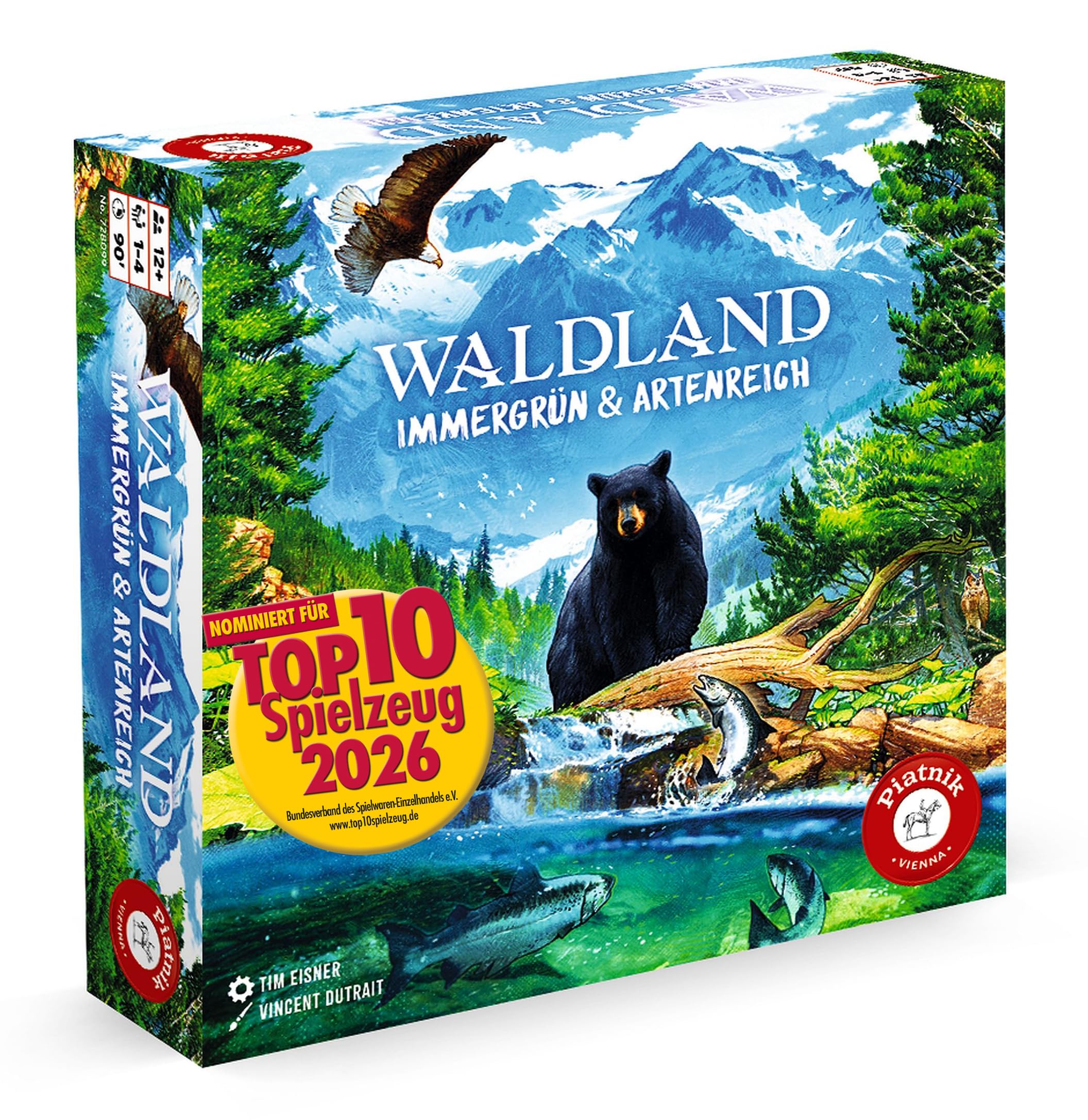 Piatnik 728099 - Waldland - Immergrün und Artenreich!