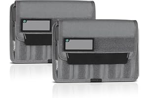 Savior Equipment Mag Buddy 2-Pack Tactical Pistol Mag Pouch Hold Up to 5 Standard Single/Double Stack Magazine, Handgun Magazine Organizer Holder Transportation Carrier, 4 of ID Patches Included