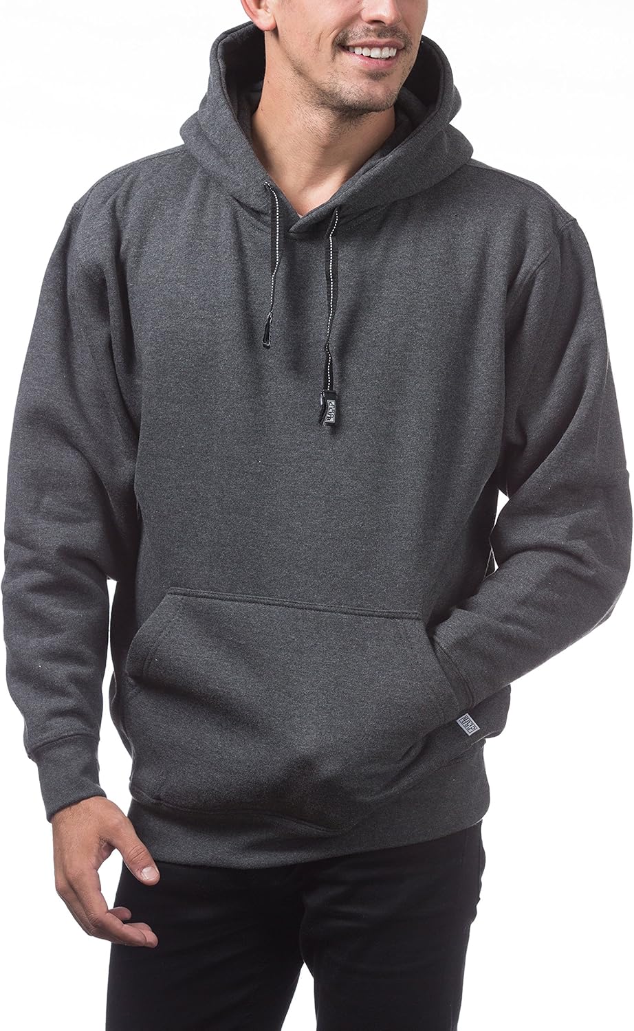 black pro club hoodie