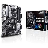 ASUS Prime B550-PLUS AMD AM4 Zen 3 Ryzen 5000 & 3rd Gen Ryzen ATX Motherboard (PCIe 4.0, ECC Memory, 1Gb LAN, HDMI 2.1, DisPl