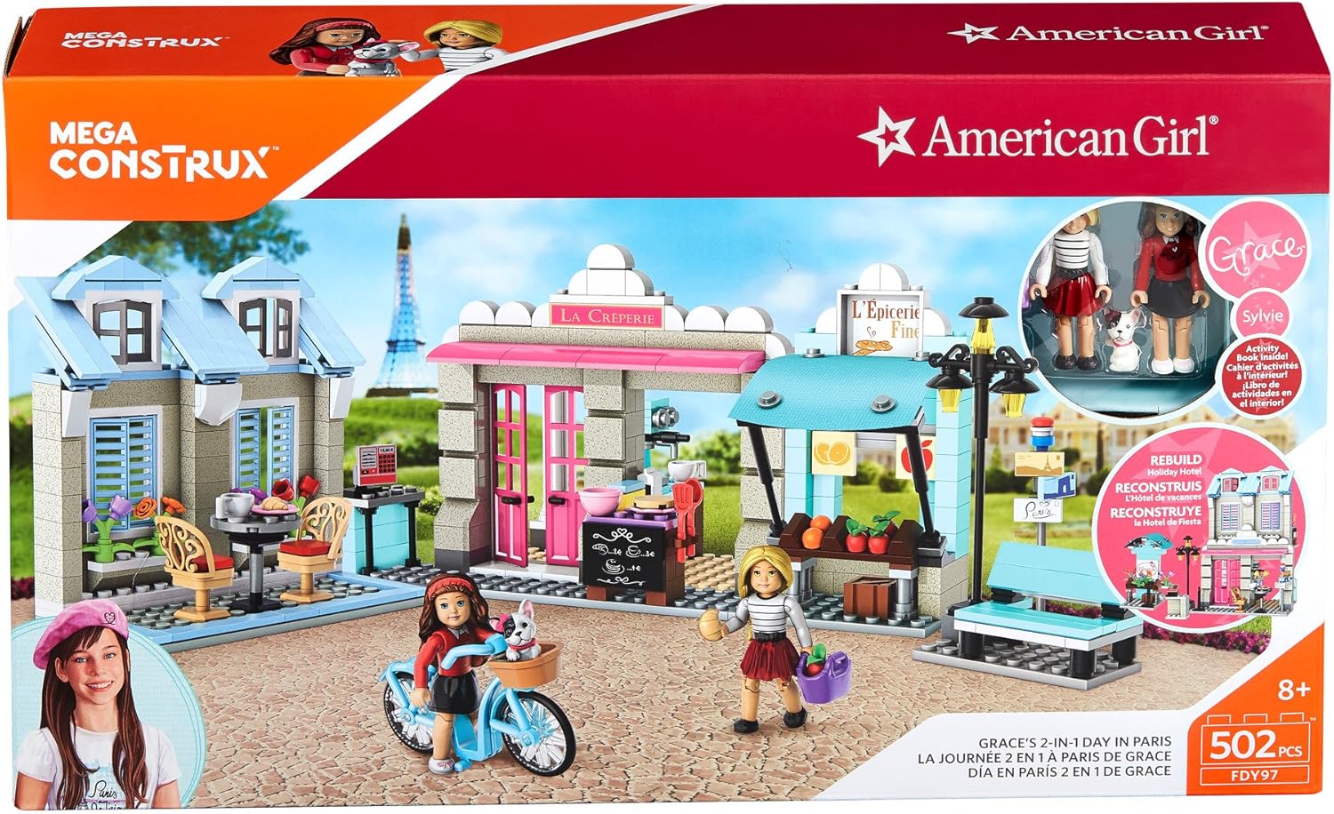 american girl mega construx grace