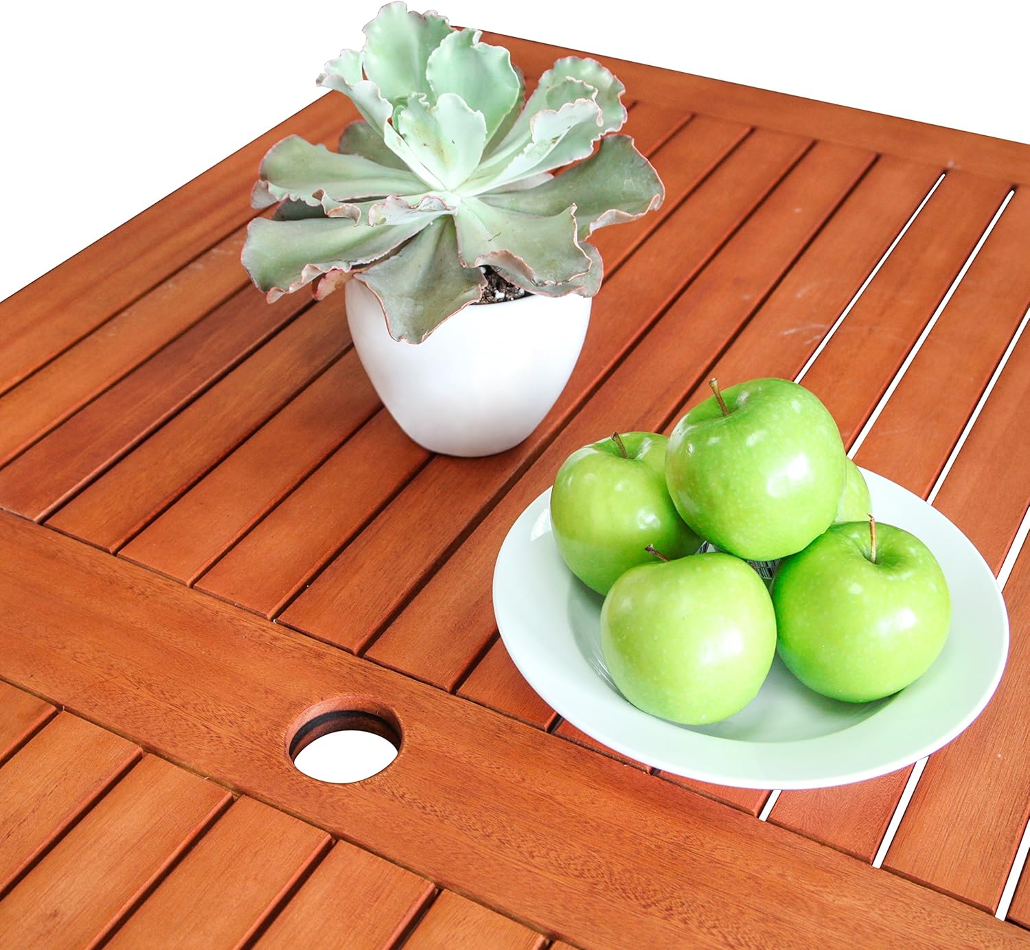 Malibu Outdoor Rectangular Patio Dining Table : Patio Dining Tables : Garden & Outdoor