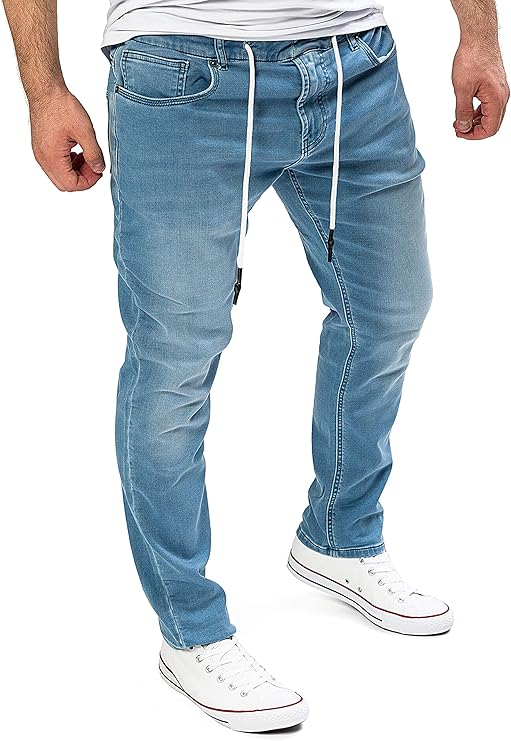 jean looking sweatpants