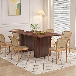 weselon 78 Inch Dining Table for 6 8 10, Modern