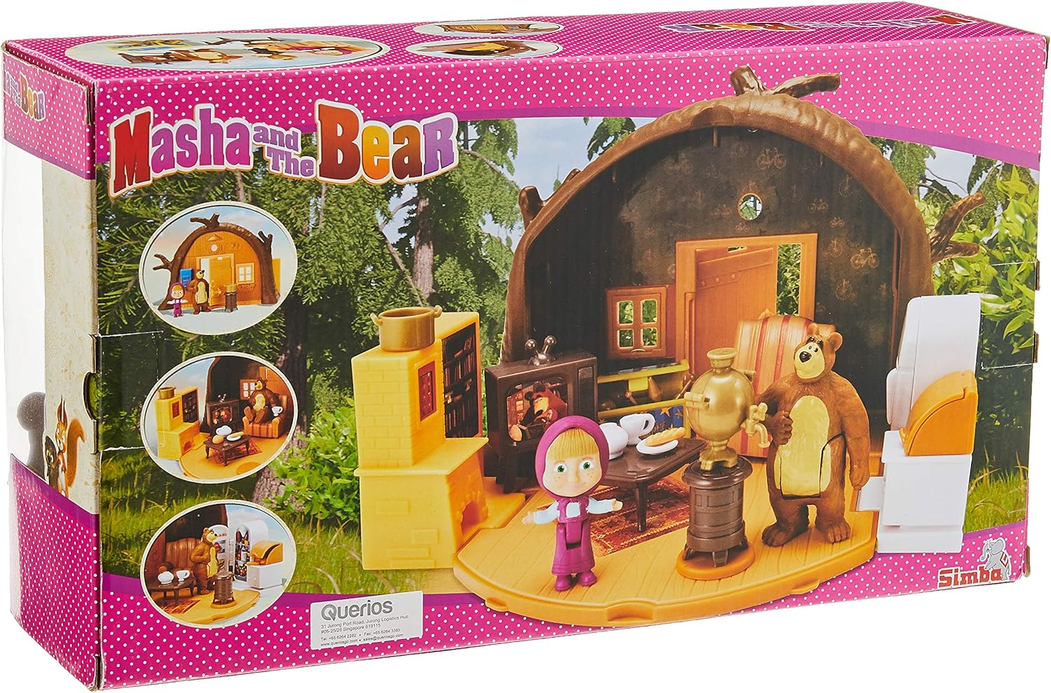 masha and the bear dollhouse