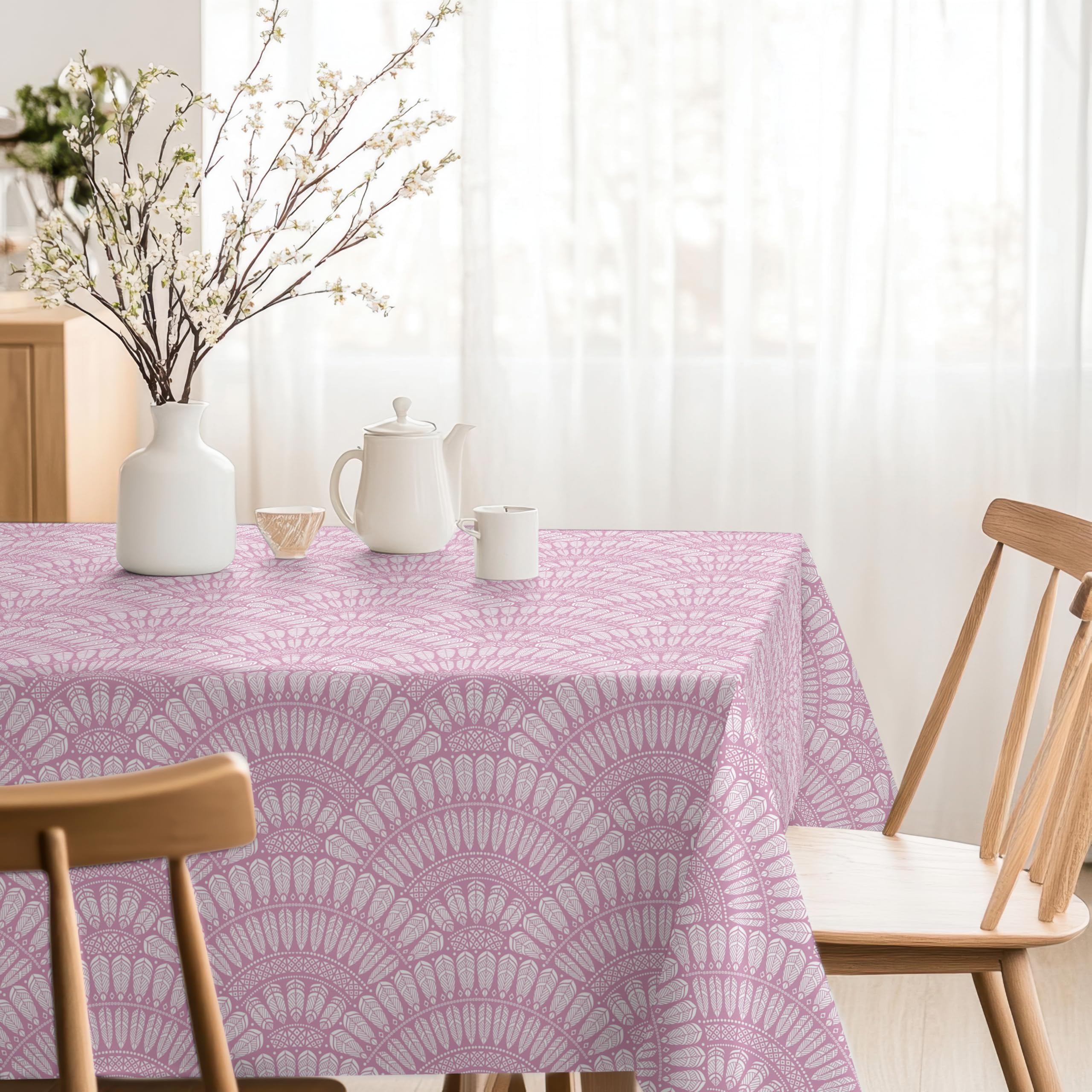 Martina Home Purple Resin Coated Tablecloth Cies 300 x 140cm — image 1